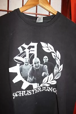 Buy Vintage Schusterjung Black T-shirt , Size L . ALY • 71.99£