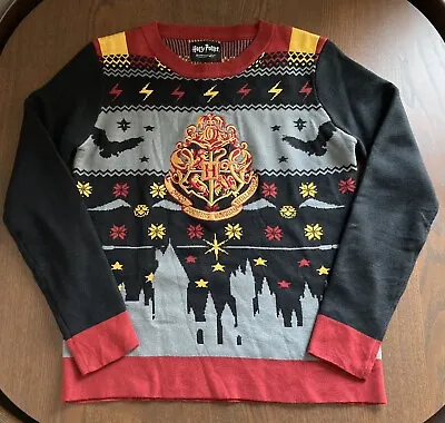 Buy Medium 39  Inch Chest - Harry Potter Hogwarts Ugly Christmas Xmas Jumper Sweater • 29.99£