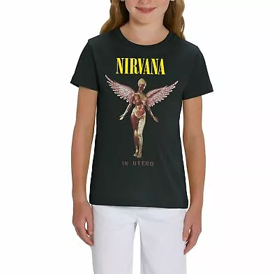 Buy Nirvana In Utero Children's Unisex Black T-Shirt • 18.99£