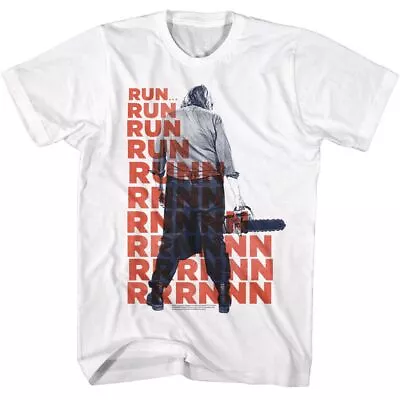 Buy Texas Chainsaw Massacre - Runrunrunrun - Licensed - Adult Short Sleeve T-Shirt • 86.88£