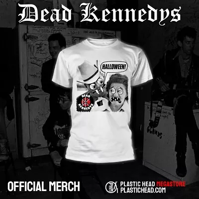 Buy DEAD KENNEDYS - 'HALLOWEEN' White T Shirt - PH13397M • 15£