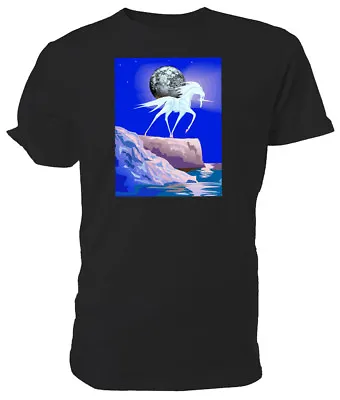 Buy Sea Unicorn Fantasy T Shirt, Choice Of Size And Colour, Mens/womens Dtf Print • 11.99£