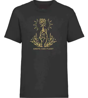 Buy NEW *GRETA VAN FLEET Josh Rose Vinyl T-Shirt UK STOCK Tee Top STARCATCHER Tour • 15.99£
