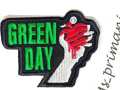 Buy Green Day Patch Embroidered Iron On Sew Jacket Racing Rock Badge Dress T Shirt • 2.99£