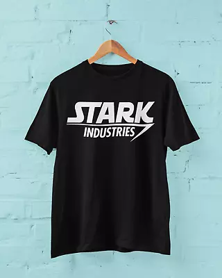 Buy Stark Industries Funny T Shirt Man Iron Tony Comic Movie Film Superhero Gift • 9.77£
