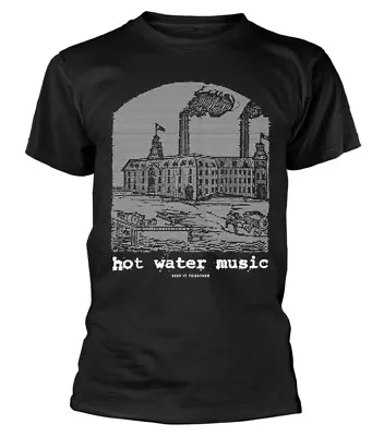 Buy Hot Water Music Factory Black T-Shirt OFFICIAL • 16.29£