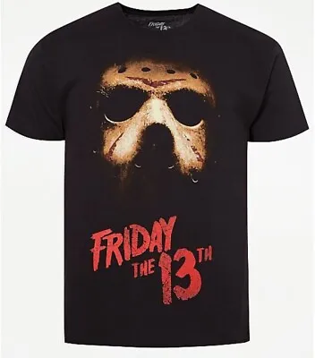 Buy Mens Friday The 13th Movie T Shirt - Large • 12.99£