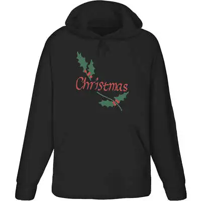 Buy 'Christmas Holly' Adult Hoodie / Hooded Sweater (HO041536) • 24.99£