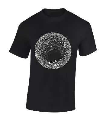 Buy Black Hole Flowers Mens T Shirt Cool Space Design Astronaut Fashion Top New • 8.99£