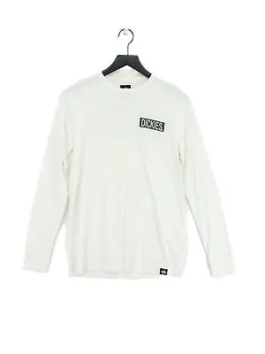 Buy Dickies Men's T-Shirt S White Graphic 100% Cotton Basic • 19.60£