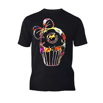 Buy Halloween Horror Cupcake Girls Eye Graffiti Stencil Art Cool Men's T-Shirt • 24.99£
