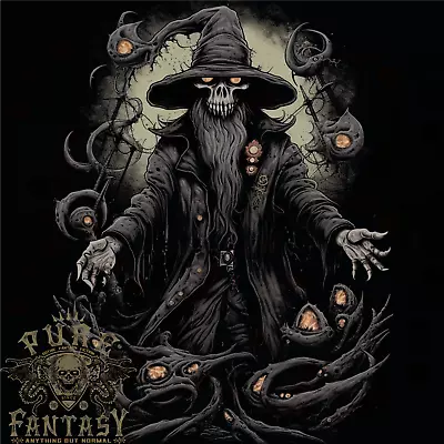 Buy Fantasy Wizard Warlock 5 Mens T-Shirt 100% Cotton • 10.75£