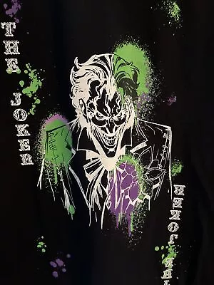 Buy DC Originals Joker T-shirt Men’s Size L Removed Sleeves  • 0.99£