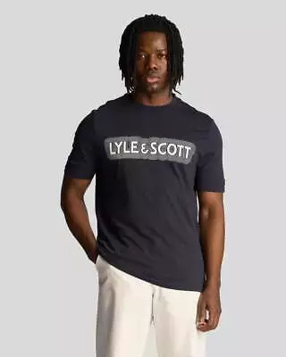 Buy Lyle & Scott Vibrations Print Mens T-Shirt • 38.49£