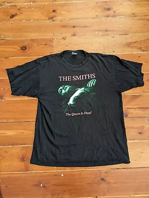 Buy Vintage The Smiths Queen Is Dead Shirt Size XL Morrissey Fan Shirt • 0.99£