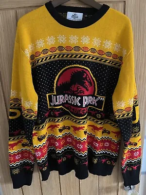 Buy Jurassic Park Christmas Jumper Uk Size XL Rrp £60 • 34.99£