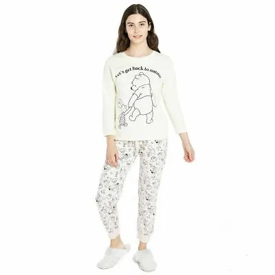 Buy Disney Ladies Pyjamas Winnie The Pooh Piglet Back To Nature PJs S-XL Official • 24.99£