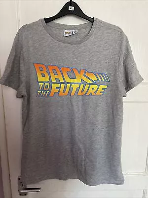 Buy Vintage Back To The Future T Shirt Grey Size L • 3.20£