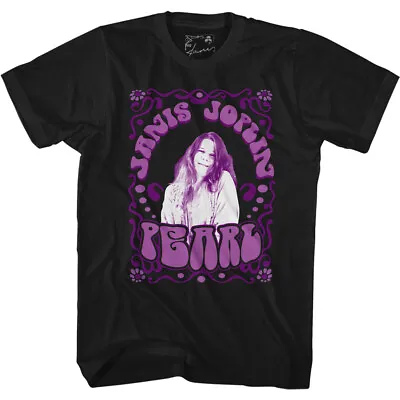 Buy Janis Joplin Pearl Men's T Shirt Rock & Soul Music Merch • 39.92£