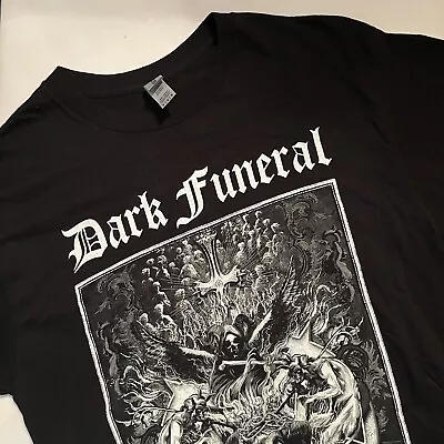 Buy Dark Funeral - European Apocalypse Tour 2023 M T Shirt Black Metal • 27.99£
