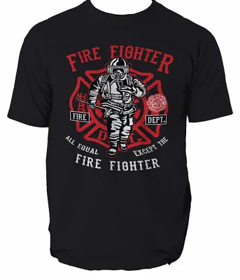 Buy Fire Fighter T Shirt  S-3XL • 13.99£