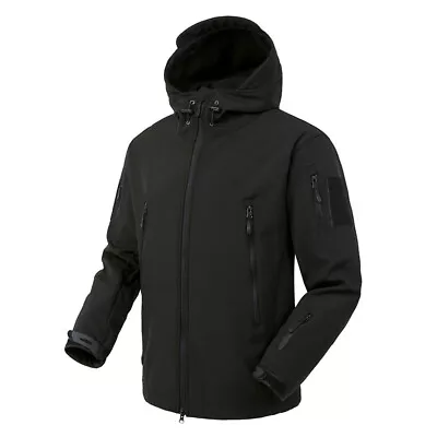 Buy Waterproof Tactical Soft Shell Mens Jacket Coat Military Windbreaker Army Jacket • 22.99£