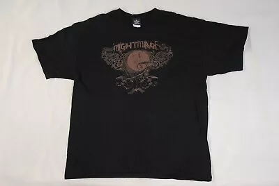 Buy Nightmare Before Christmas Nightmare Jack Scroll T Shirt New Official Rare • 10.99£