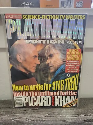 Buy Starlog Platinum Edition Volume 1-1993-Writing For Star Trek, Picard Versus Khan • 5.94£