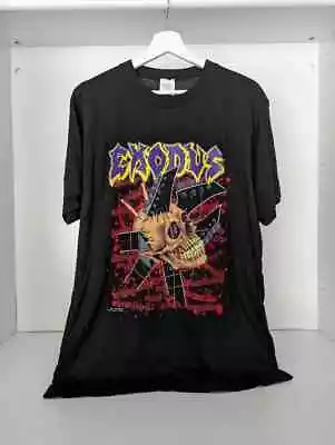Buy EXODUS 1990 Vintage T-Shirt Only Death Decides • 42.82£