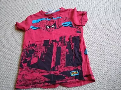 Buy Boys Spiderman T Shirt 5 Years • 1.99£
