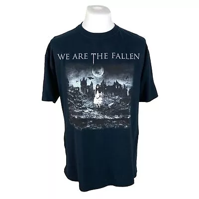 Buy We Are The Fallen T Shirt Large Black Band T Shirt Graphic Tee Oversized • 22.50£