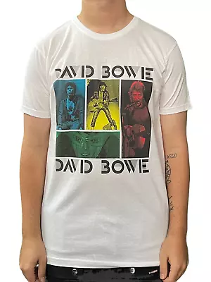 Buy David Bowie - Mick Rock Photo Collage Unisex Official T Shirt Brand New Various • 15.99£