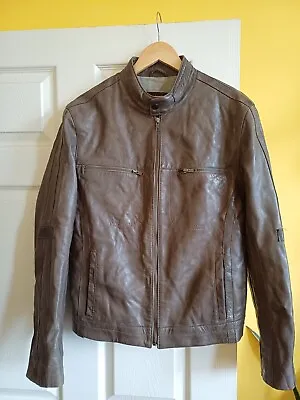 Buy Danier Brown Leather Jacket • 15£