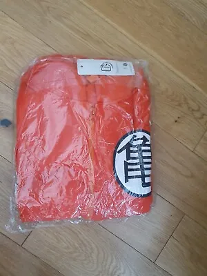 Buy Orange Dbz Dragon Ball Z Zip Hoodie Large • 39.99£