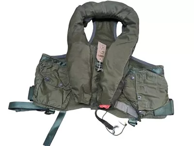 Buy RAF Beaufort Life Preserver MK25 Green Vest Waistcoat Pilot Flying Jacket • 20£