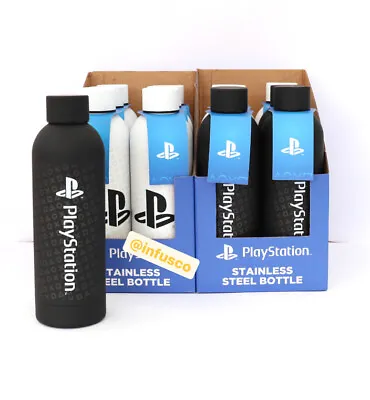 Buy Official PlayStation 5 Merch Stainless Steel Water Bottle 650 Ml Select COLOR • 14.99£