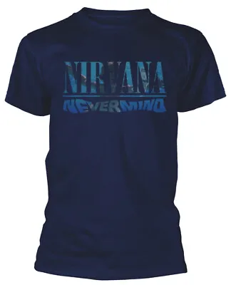 Buy Nirvana Nevermind Navy T-Shirt - OFFICIAL • 16.29£
