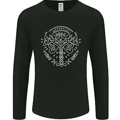 Buy Viking Yggdrasil Tree Norse Mythology Thor Mens Long Sleeve T-Shirt • 12.99£