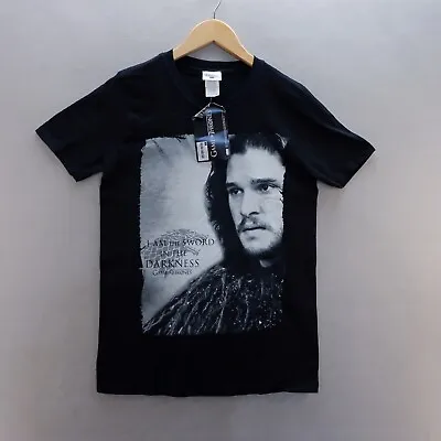 Buy Game Of Thrones T Shirt Small Black Graphic Print HBO 100% Cotton Mens New • 9.02£