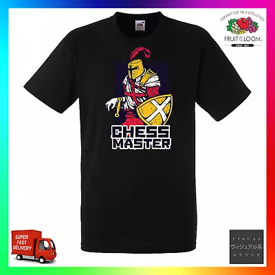 Buy  Chess Master TShirt T-Shirt Tee Knight Board Game Gaming Retro Cool King Queen • 14.99£