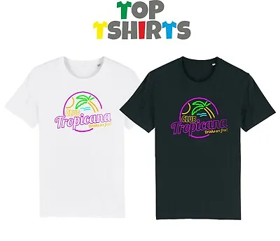 Buy Adult Club Tropicana T-Shirt George Michael 80s Disco Party Music Wham Pride • 9.99£