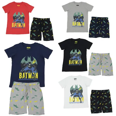 Buy Kids T Shirt Short Set Batman Print Girls Outfits Cotton Boys Top And Shorts Set • 6.99£