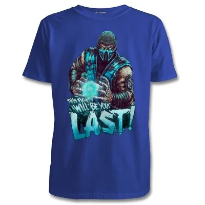 Buy Mortal Kombat Sub Zero T Shirts - Size S M L XL 2XL - Multi Colour • 19.99£