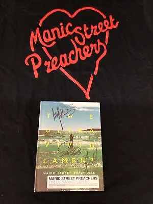 Buy Manic Street Preachers-website Exclusive T-shirt+ultra Vivid Lament 2x Cd Signed • 49.99£