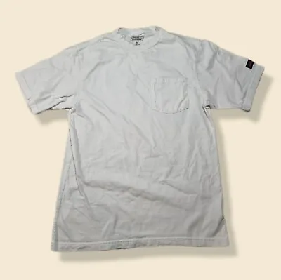 Buy Genuine Dickies White Short Sleeved Pocket Tshirt Tee Size Mens Medium • 20£
