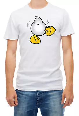 Buy Donald Duck Ass, Back Side Funny Short Sleeve Men T Shirt K711 • 9.69£