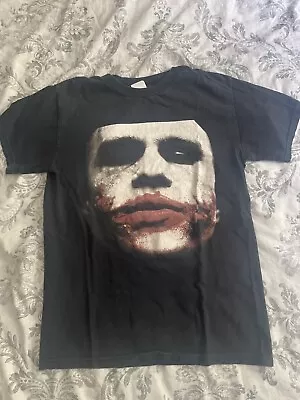 Buy Vintage The Dark Knight The Joker Movie Tshirt Size Small Box Logo Vintage  • 29.99£