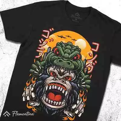 Buy Kongzilla T-Shirt Horror Kaiju King Kong Godzilla Monster Daikaiju Japan P967 • 9.99£