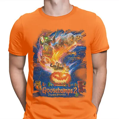 Buy Goosebumps 2 Haunted Halloween T-Shirt Movie Poster Spooky Mens T Shirts Top #HD • 9.99£