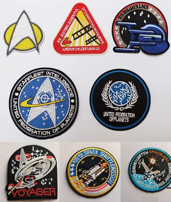 Buy  Star Trek United Federation Patch Badge Iron On Sew On • 3.29£